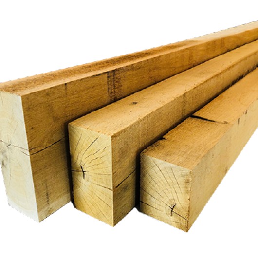 Eiken bezaagd Houthandel Smets Balken